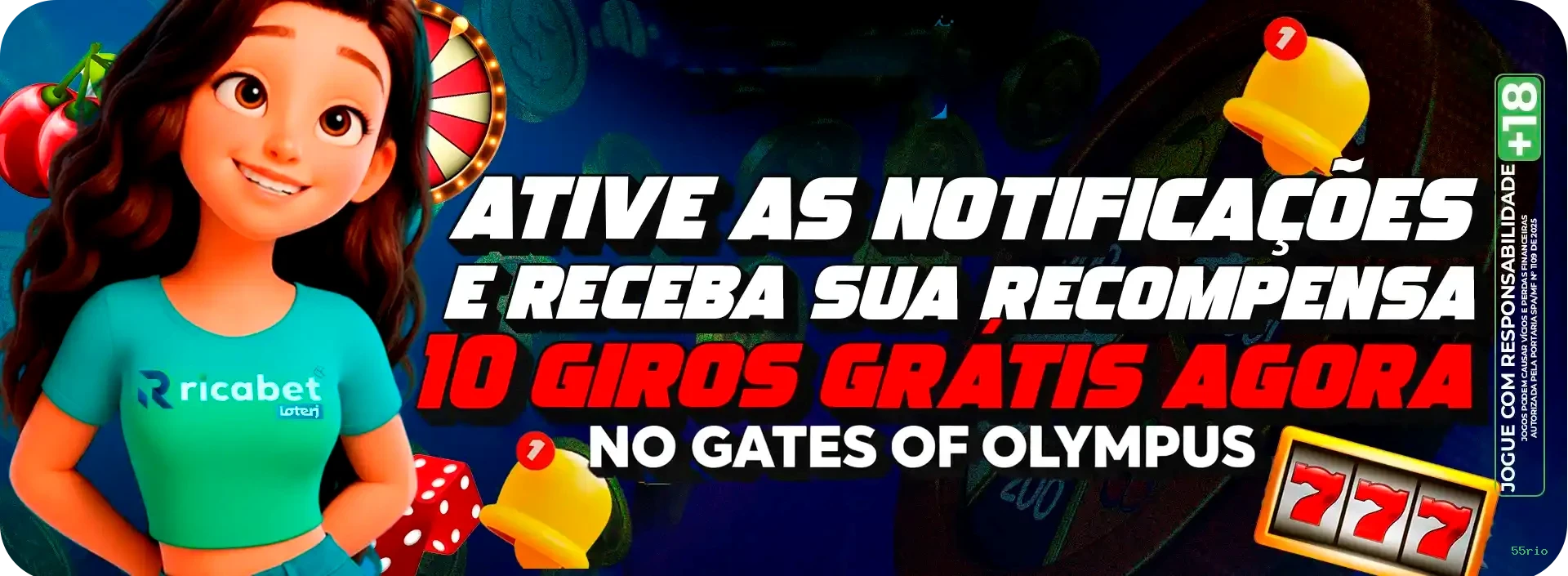 Controles de paJogonto e BRL em 55rio